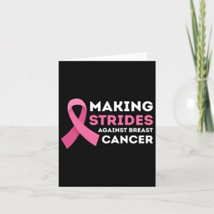 Tarjeta Avances en contra del cáncer de mama