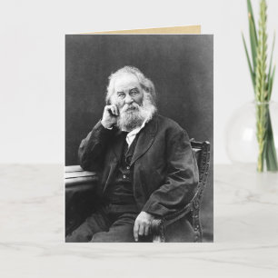 Tarjeta Avanzar en mi alma: Condolencia de Walt Whitman