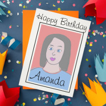 Avatar de Mejor Amiga Personalizado Cumpleaños 