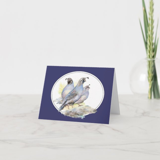 Tarjeta Ave de Cueva de California (Anverso)