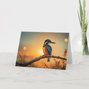 Tarjeta Ave de Kingfisher