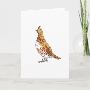 Tarjeta Ave del estado Ruffed Grouse de Pensilvania