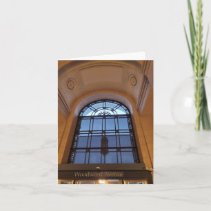 Tarjeta Ave Woodward, Detroit, Michigan