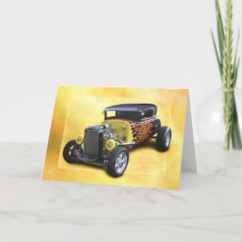 Tarjeta AVENGER DE RODILLA CALIENTE Modelo A 1932