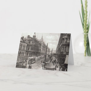 Tarjeta Avenida real, Belfast, c.1900