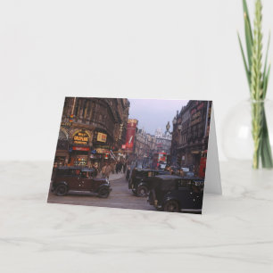 Tarjeta Avenida Shaftesbury 1949