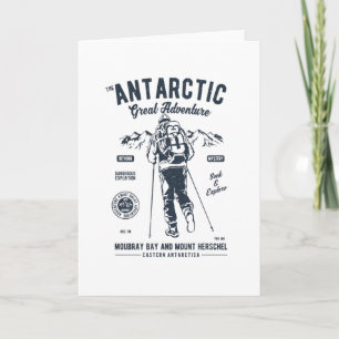 Tarjeta Aventura antártica