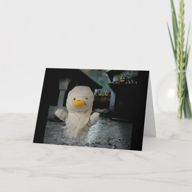 Tarjeta Aventura de Halloween (Anverso)