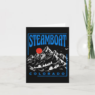 Tarjeta aventura de montaña steamboat springs colorado