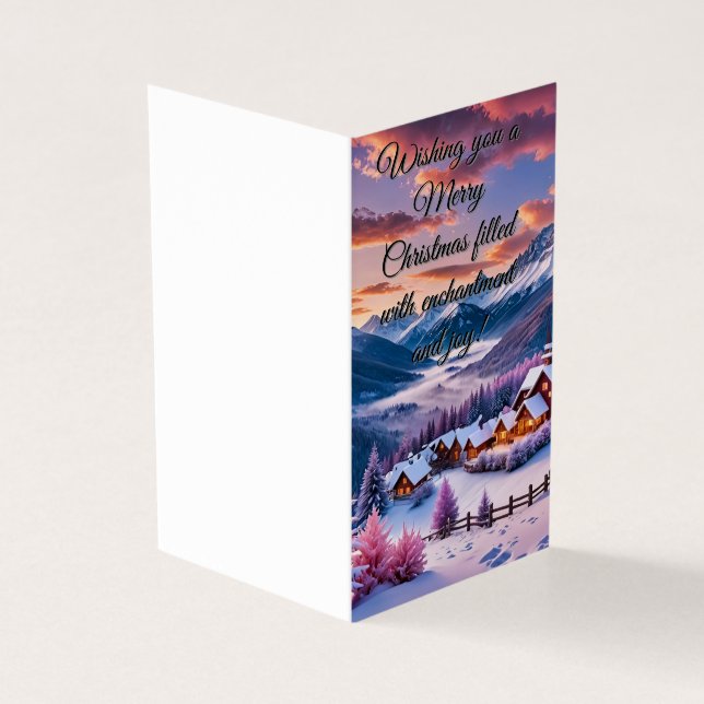 Tarjeta Aventura de Winter Wonderland (Exterior)