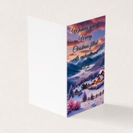Tarjeta Aventura de Winter Wonderland
