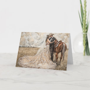 Tarjeta Aventura y amor Boda Journey Blessing