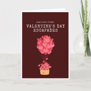 Tarjeta Aventuras del Día de San Valentín