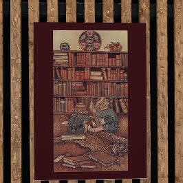 Tarjeta Aventuras en la biblioteca