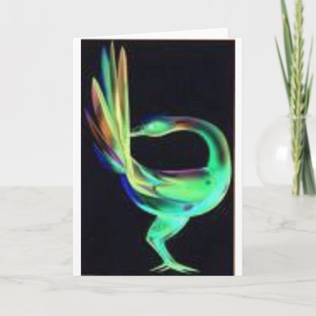 Tarjeta Aves de Sankofa (Anverso)