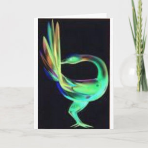 Tarjeta Aves de Sankofa