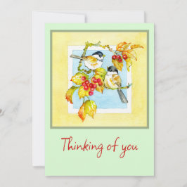 Tarjeta Aves en cualquier momento