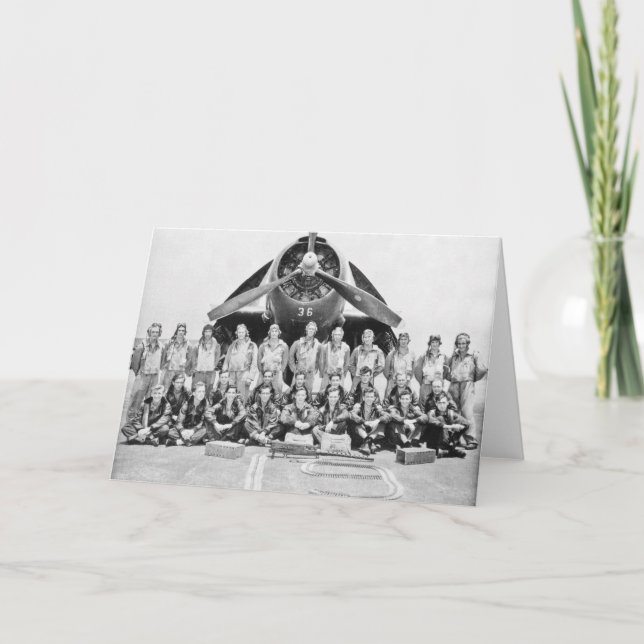 Tarjeta Aviadores de venenos durante la Segunda Guerra Mun (Anverso)