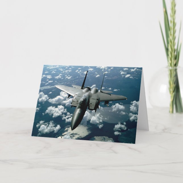 Tarjeta Avión de combate (Anverso)
