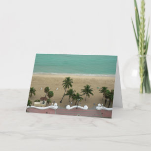 Tarjeta Avión de playa Fort Lauderdale