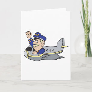 Tarjeta Avión personalizado