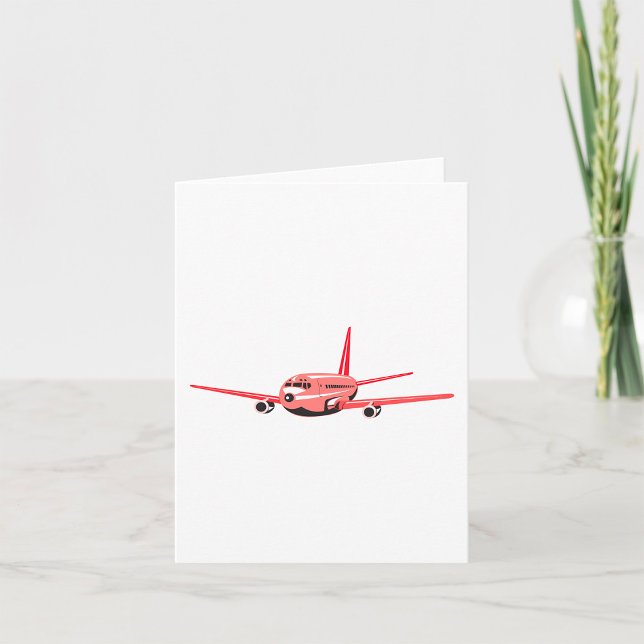Tarjeta Avión rosa (Subido por el creador)
