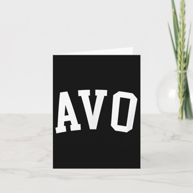 Tarjeta Avo _1 (Anverso)