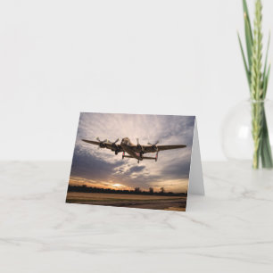 Tarjeta Avro Lancaster KB726 Vera