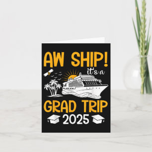 Tarjeta Aw Barco Su Graduación C De Graduación De Grado 20