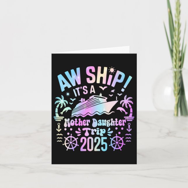 Tarjeta Aw Ship Es Nuestro Viaje de Madre e Hija 2025 Coin (Anverso)