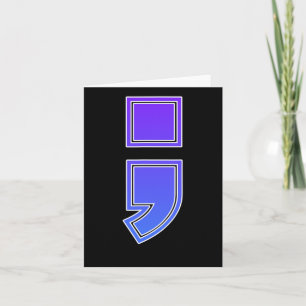 Tarjeta ; Awaren por la prevención del suicidio de Semicol