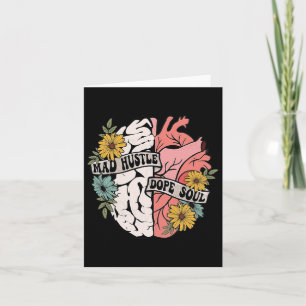 Tarjeta Awaren por Salud Mental del Cerebro Floral de Soul