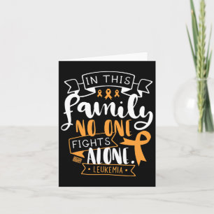 Tarjeta Awareness Bone Marrow Family (Familia de Médula Ós