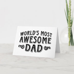 Tarjeta Awesome Dad