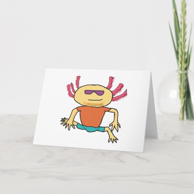 Tarjeta Axolotl (Anverso)