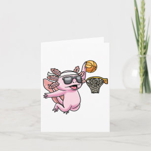 Tarjeta Axolotl Jugador de Sketll Juega Niños Deportivos