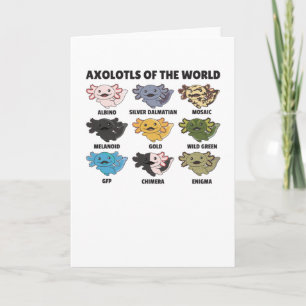 Tarjeta Axolotls de Axolotl