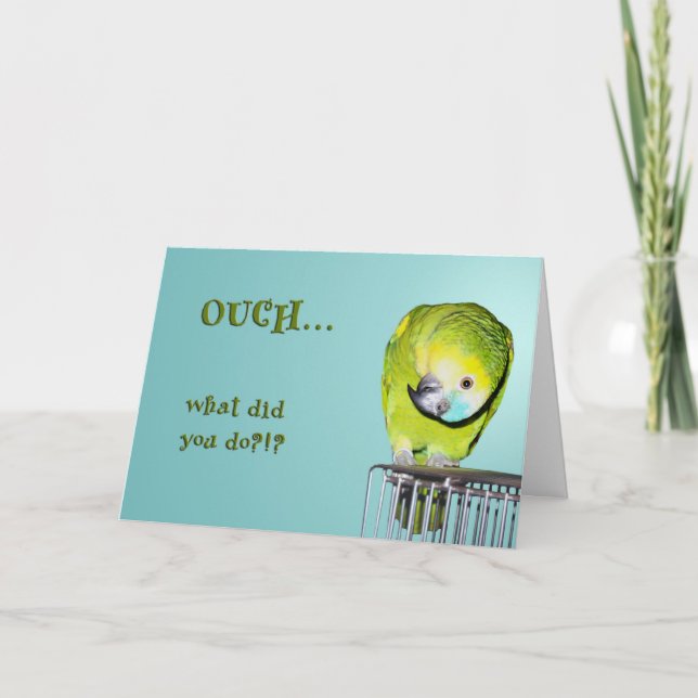 Tarjeta ¡Ay! (Anverso)