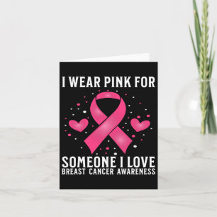 Tarjeta Ayuda para el cáncer de mama Regalos para el cánce