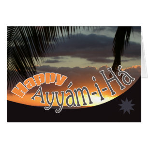 Tarjeta Ayyám-i-Há