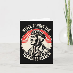 Tarjeta Azafatos negros retro historia negra aviadores de