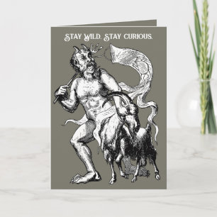 Tarjeta Azazel y la cabra obstinada