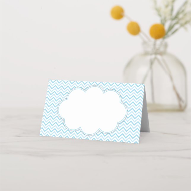 Tarjeta azul amarilla de la luna y las estrellas (Anverso)