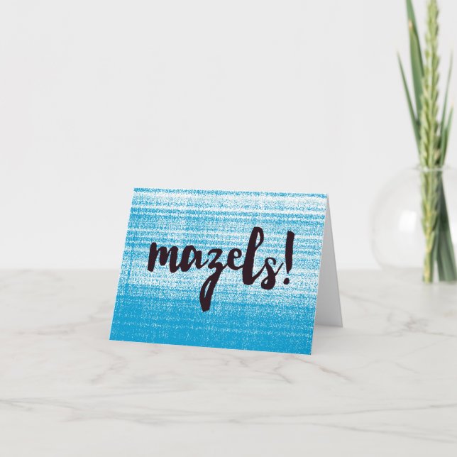 Tarjeta Azul de Mazels (Anverso)