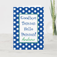 Tarjeta Azul de Pensión de Jubilación Graciosa