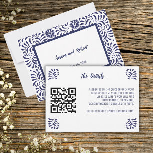 TARJETA AZUL DE TALAVERA MEXICANA