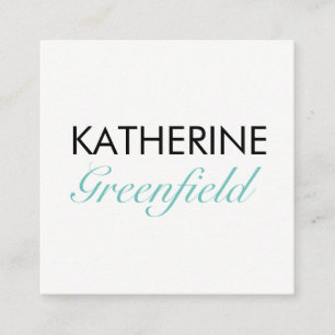 Tarjeta azul del negocio/de la cita del bloque