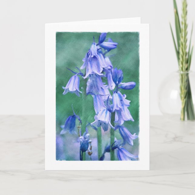 Tarjeta Azul en verde (Anverso)