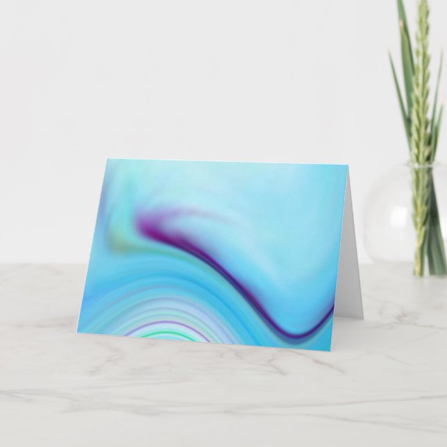 tarjeta azul III (Anverso)