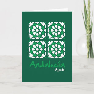 Tarjeta Azulejos Andaluzes 2